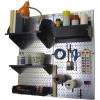 Metallic Pegboard Black Accessories