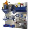 Metallic Pegboard Blue Accessories