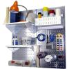 Metallic Pegboard White Accessories