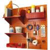 Orange Pegboard Red Accessories
