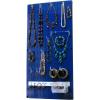 imageWall Control Jewelry Organizer Wall Hanging Jewelry Holder Kit Wall Mounted Necklace Organizer Kit in WhiteBlue