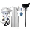 imageWall Control Laundry Room Organizer Wall Mounted Laundry Room Storage and Organization Standard Kit White Wallboard and Blue AccessoriesWhiteWhite