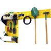imageWall Control Pegboard Garden Supplies Storage and Organization Garden Tool Organizer Kit with Black Pegboard and White AccessoriesYellowBlack