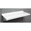 imageWall Control Shelf 6in Deep Pegboard Shelf Assembly Pegboard and Slotted Tool Board  BlueWhite