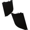 imageWall Control Shelf Divider for 9in Deep Pegboard Shelf Assembly for use Pegboard and Slotted Tool Board  BlueBlack
