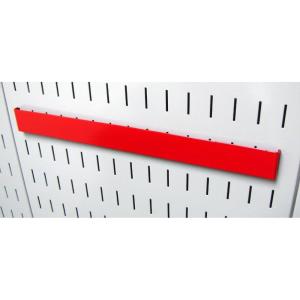 imageWall Control 14in Accessory Hanger Tool Holder Bracket Pegboard Accessory Pegboard and Slotted Tool Board  BlackRed