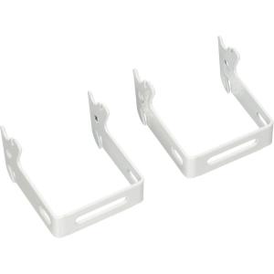 imageWall Control 2in x 2in CBracket Slotted Metal Pegboard Hook Pegboard and Slotted Tool Board  RedWhite