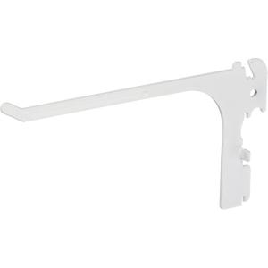 imageWall Control 6in Reach Extended Hook Pair  Slotted Metal Pegboard Hooks Pegboard and Slotted Tool Board  BlackWhite