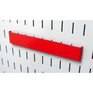 imageWall Control 8in Accessory Hanger Tool Holder Bracket Pegboard Accessory for Wall Control Pegboard and Slotted Tool Board  WhiteRed