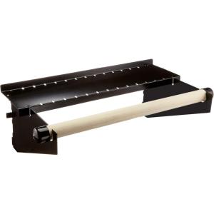 imageWall Control Paper Towel Holder and Dowel Rod Pegboard Shelf Assembly for Wall Control Pegboard and Slotted Tool Board  BlackBlack