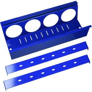 imageWall Control Pegboard Spray Can Holder Bracket and Aerosol Can Organizer Pegboard and Slotted Tool Board  BlackBlue