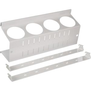 imageWall Control Pegboard Spray Can Holder Bracket and Aerosol Can Organizer Pegboard and Slotted Tool Board  BlackWhite