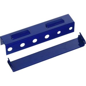 imageWall Control Screwdriver Holder Bracket Slotted Metal Pegboard Accessory Slotted Tool Board  RedBlue