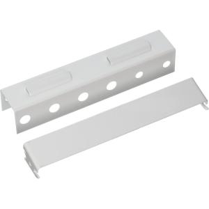 imageWall Control Screwdriver Holder Bracket Slotted Metal Pegboard Accessory Slotted Tool Board  RedWhite
