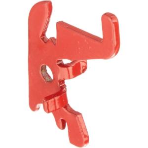 imageWall Control Standard Slotted Hook Pack  Slotted Metal Pegboard Hooks Pegboard and Slotted Tool Board  BlackRed