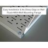 imageWall Control 4 Foot Pegboard Sheets with Formed Edges for Wall Mounting  Two Pack of 16in x 48in Metal Pegboard Panels