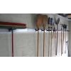 imageWall Control 8Foot Metal Pegboard Strip Garage Rail Organizer Pack
