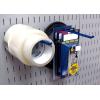 imageWall Control Pegboard 9Inch Reach Extended Slotted Hook Pair  Blue 10ER004 BUBlue