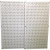 imageWall Control Beige Metal Pegboard 2 Pack