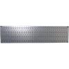 imageWall Control Narrow Pegboard Rack 8in x 32in Orange Metal Pegboard Runner Tool BoardMetallic  Galvanized