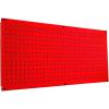 imageWall Control Pegboard 16in x 32in Horizontal Blue Metal Pegboard Tool Board PanelRed