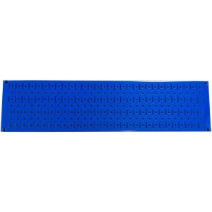 imageWall Control Narrow Pegboard Rack 8in x 32in Orange Metal Pegboard Runner Tool BoardBlue