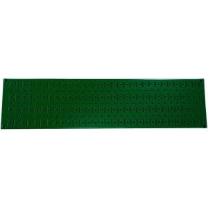 imageWall Control Narrow Pegboard Rack 8in x 32in Orange Metal Pegboard Runner Tool BoardGreen