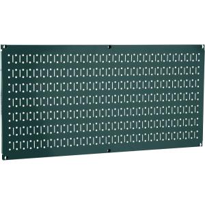 imageWall Control Pegboard 16in x 32in Horizontal Blue Metal Pegboard Tool Board PanelGreen
