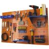 Orange Pegboard Blue Accessories