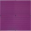 imageWall Control Pegboard Rack Garage Storage Galvanized Steel Horizontal Peg Board Pack  Two 32Inch x 16Inch Shiny Metallic Metal WallBoard Tool Organization PanelsPurple